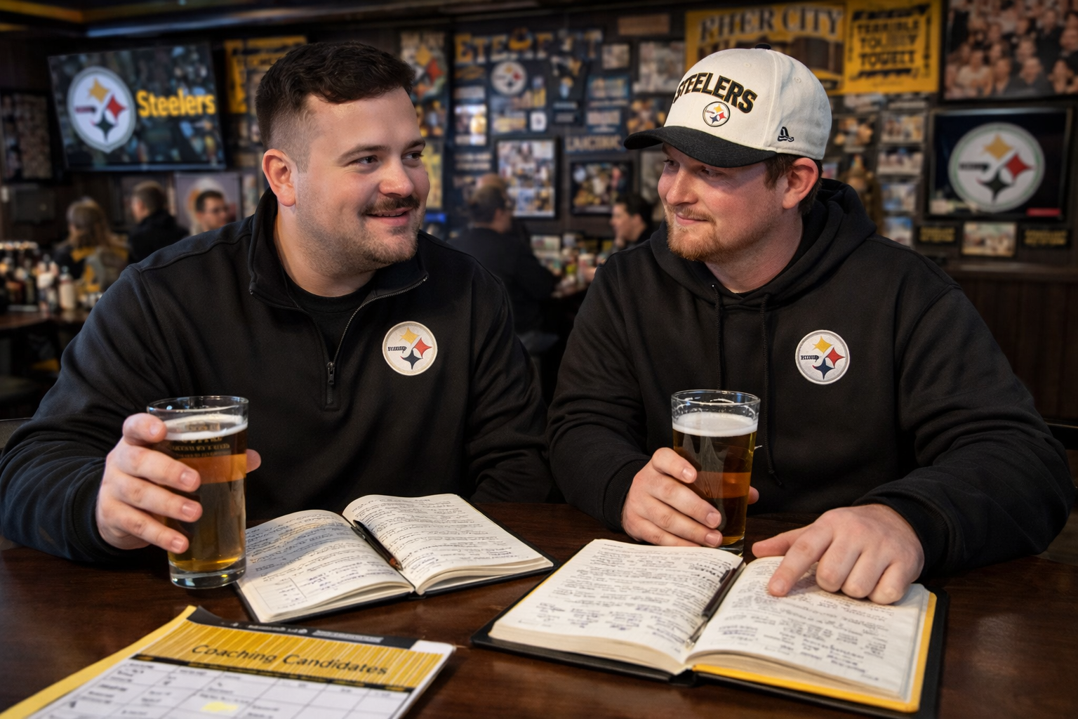 Pints, Pens, and Power Moves: Who Should Lead the Steelers Next?